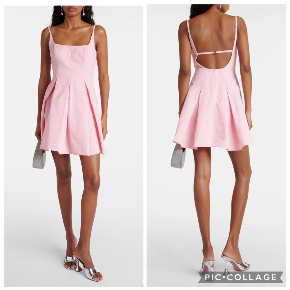 Staud NWT 4 Joli Mini Dress in Pink